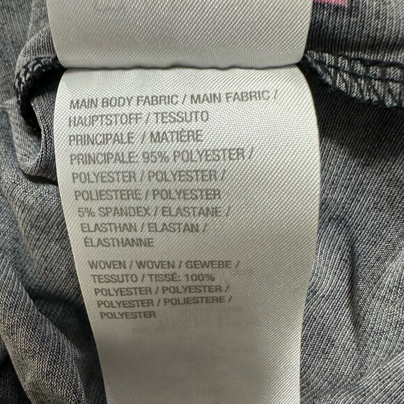 Susan Graver Tunic Blouse Womens L Black Floral Sheer Bell Sleeves Boho Peasant - Picture 7 of 8